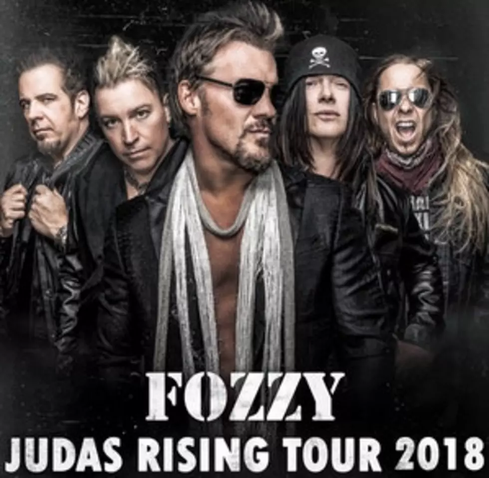 Fozzy Brings The ‘Judas Rising Tour’ To Jake’s On Saturday, March 3